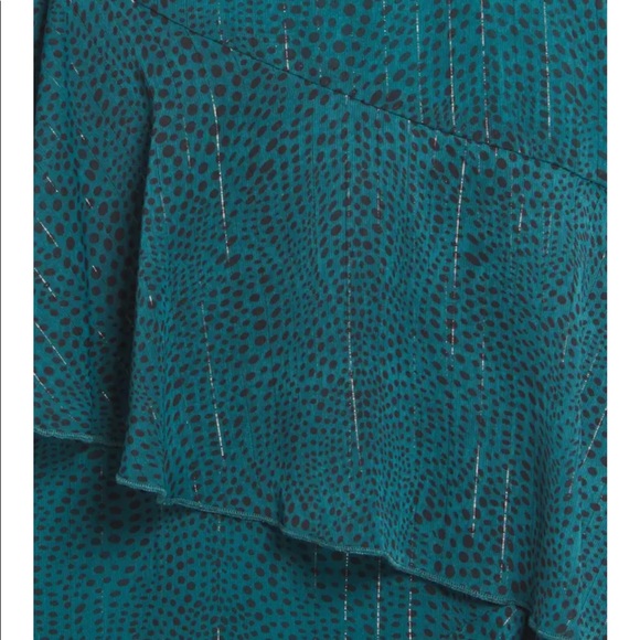 Nordstrom One-Shoulder Chiffon Midi Dress - Picture 8 of 11